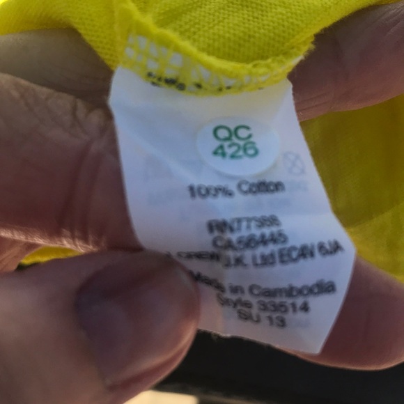 J. Crew cotton t shirt new with tags - Picture 4 of 4